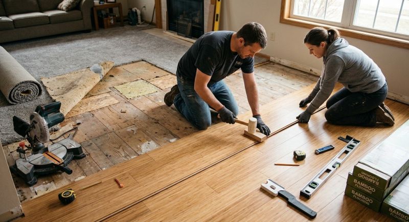 Bamboo Flooring Installation in Denver, CO