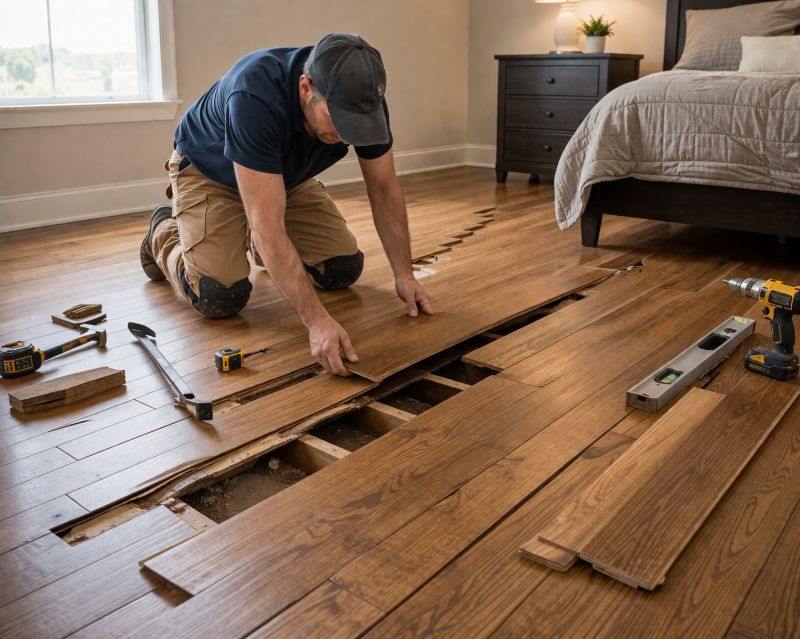 Bowed Floor Repair in Denver, CO