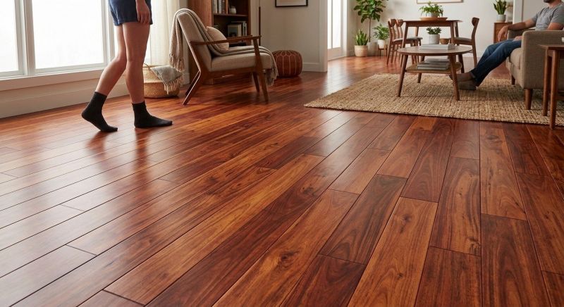 Cherry Floor Installation in Morrison, CO