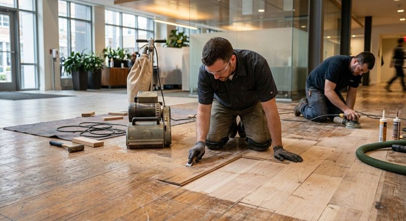 Commercial Wood Floor Repair in Boulder, CO