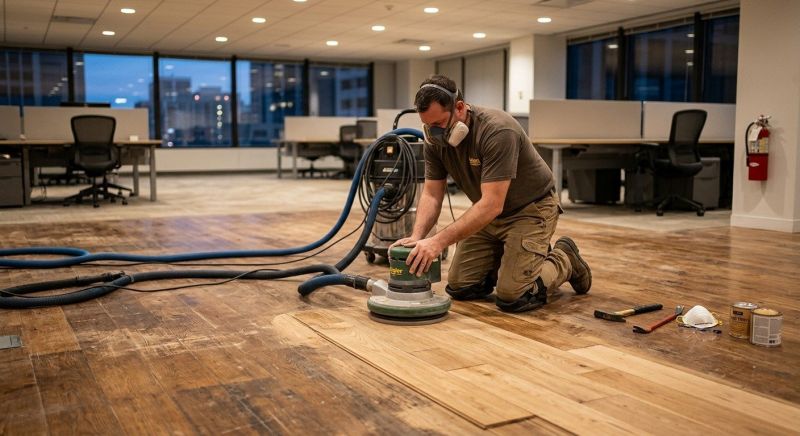 Commercial Wood Floor Repair in Englewood, CO