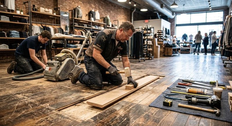 Commercial Wood Floor Repair in Erie, CO