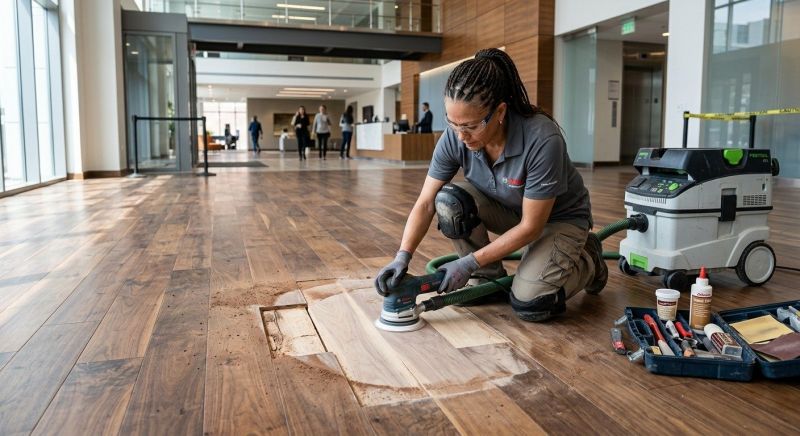 Commercial Wood Floor Repair in Lafayette, CO