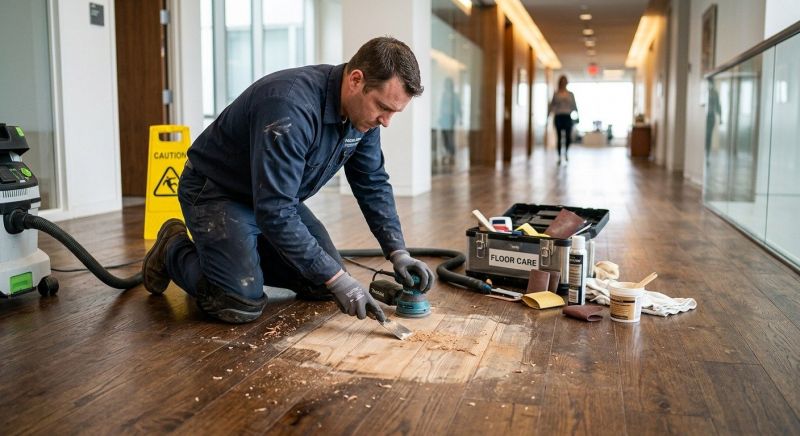 Commercial Wood Floor Repair in Louisville, CO