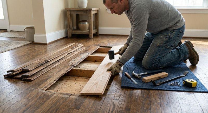 Floor Board Repair in Arvada, CO