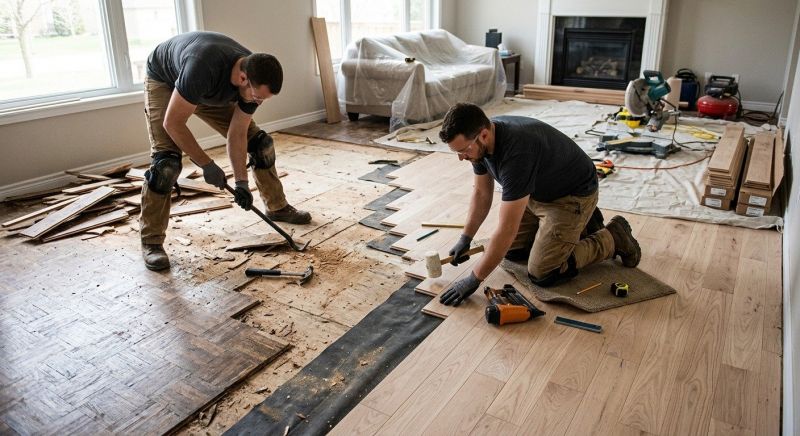 Hardwood Floor Installation in Arvada, CO