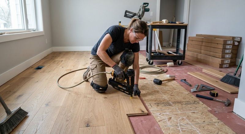 Hardwood Floor Installation in Commerce City, CO