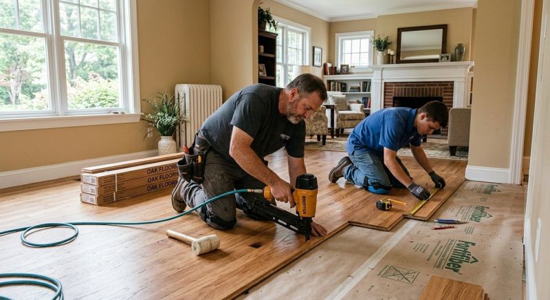 Hardwood Floor Installation in Conifer, CO