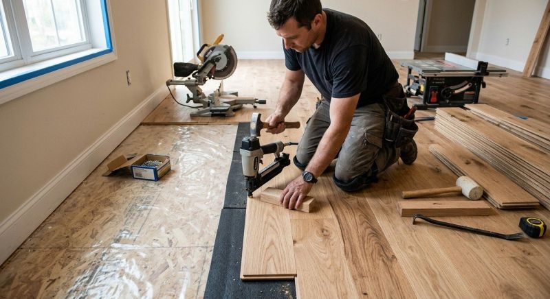 Hardwood Floor Installation in Parker, CO