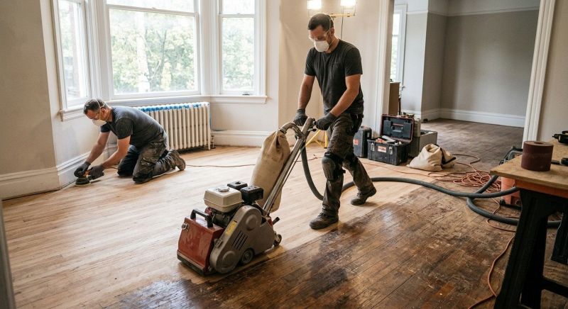 Hardwood Floor Renovation in Denver, CO