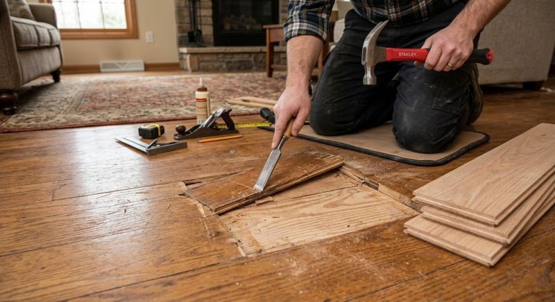 Hardwood Floor Repair in Castle Rock, CO
