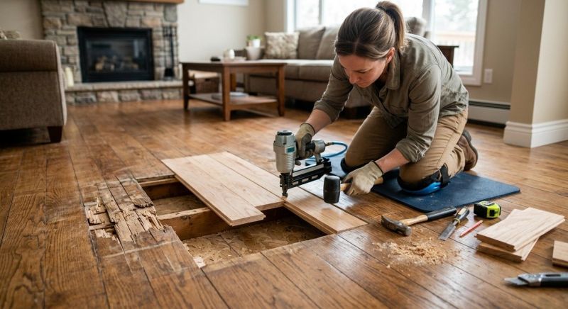 Hardwood Floor Repair in Commerce City, CO