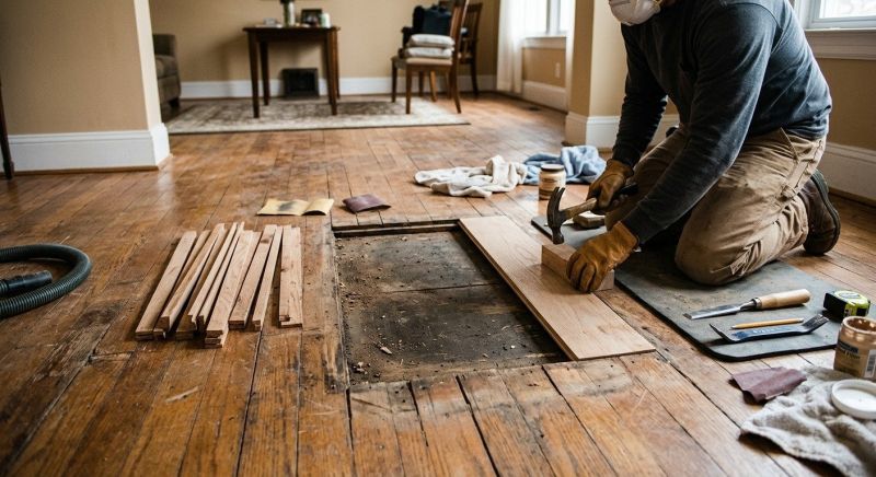 Hardwood Floor Repair in Englewood, CO