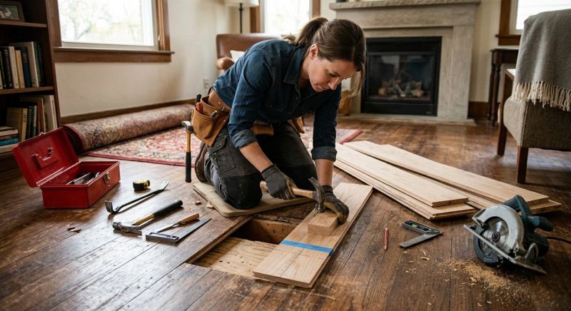 Hardwood Floor Repair in Wheat Ridge, CO