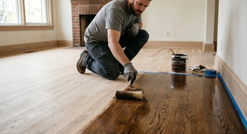 Hardwood Floor Staining in Douglas County, CO