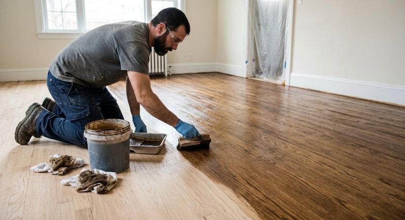 Hardwood Floor Staining in Douglas County, CO