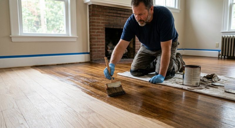 Hardwood Floor Staining in Jefferson County, CO