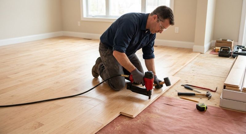 Hickory Floor Installation in Denver, CO
