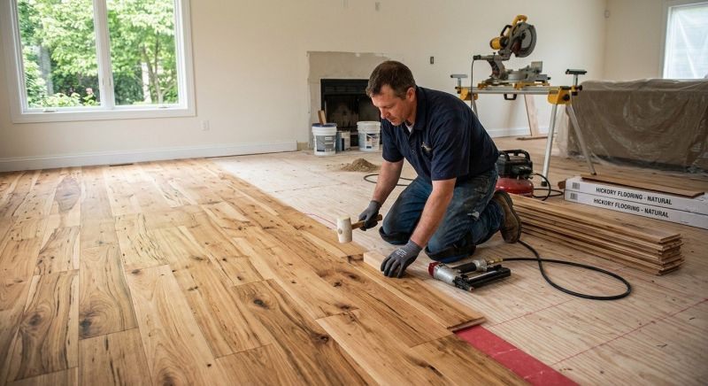 Hickory Floor Installation in Denver, CO