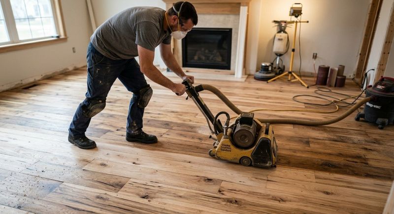 Hickory Floor Refinishing in Denver, CO