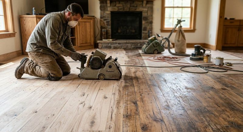 Hickory Floor Refinishing in Denver, CO