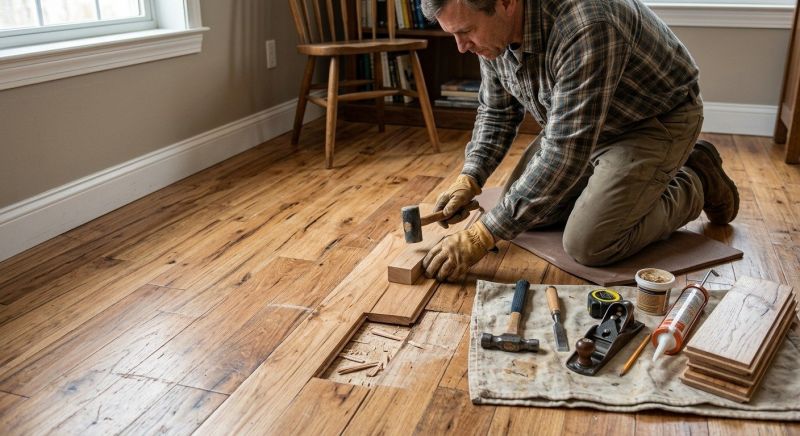 Hickory Floor Repair in Denver, CO