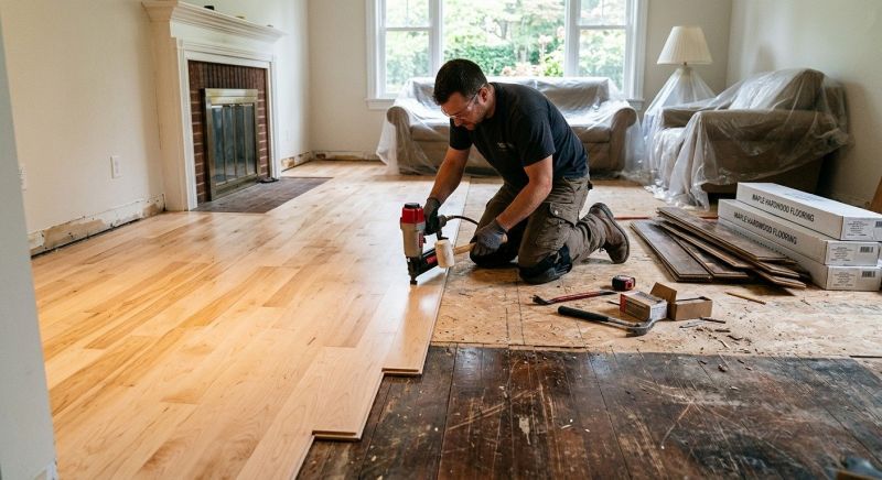 Maple Flooring Installation in Conifer, CO