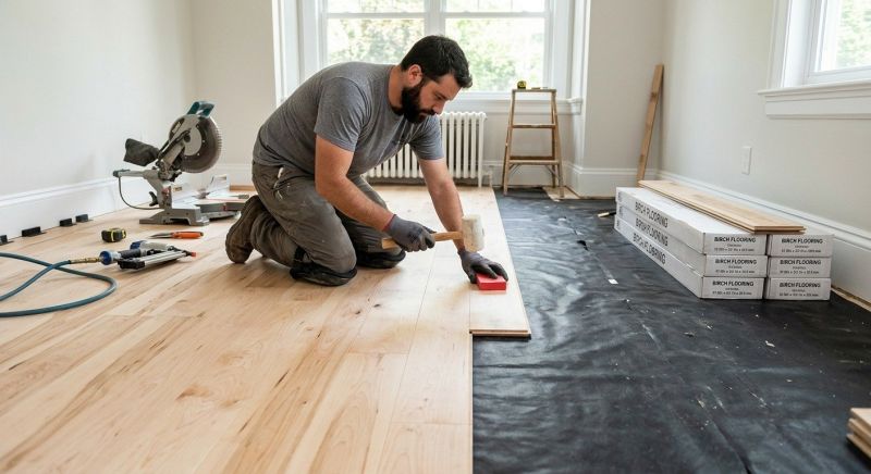 Maple Flooring Installation in Denver, CO