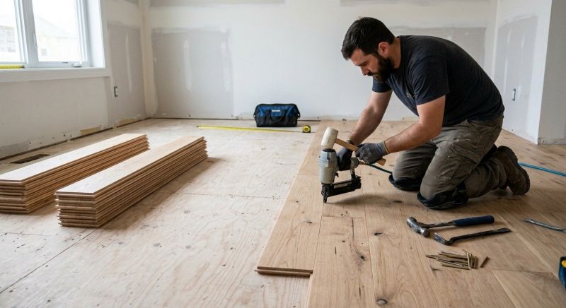 Oak Floor Installation in Adams County, CO