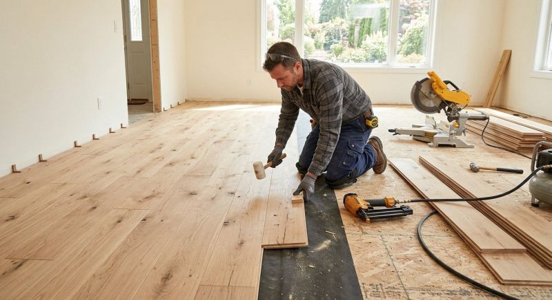 Oak Floor Installation in Englewood, CO