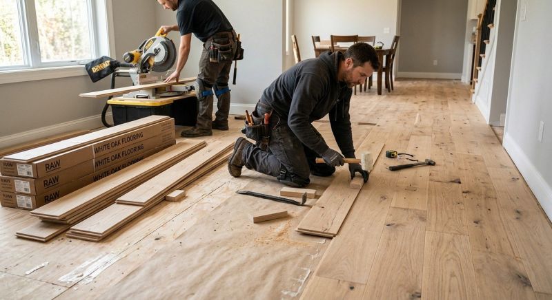 Oak Floor Installation in Westminster, CO