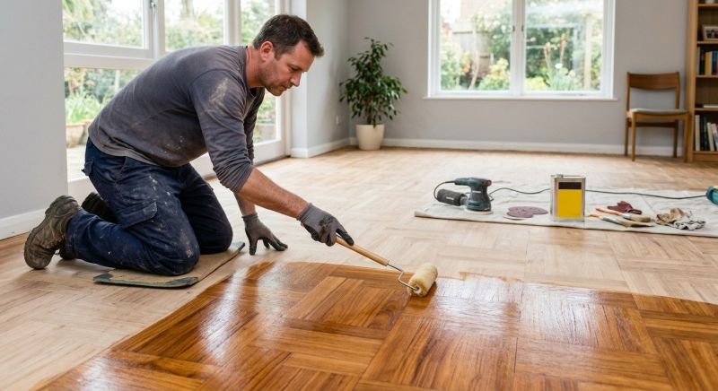 Parquet Floor Refinishing in Denver, CO