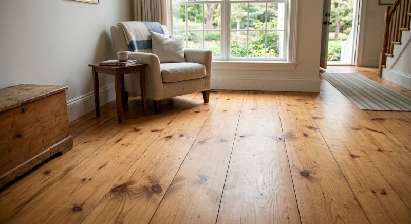 Pine Floor Installation in Denver, CO