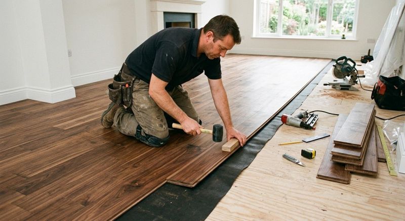 Walnut Flooring Installation in Denver, CO