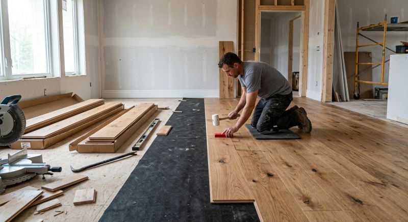 Wide Plank Floor Installation in Denver, CO