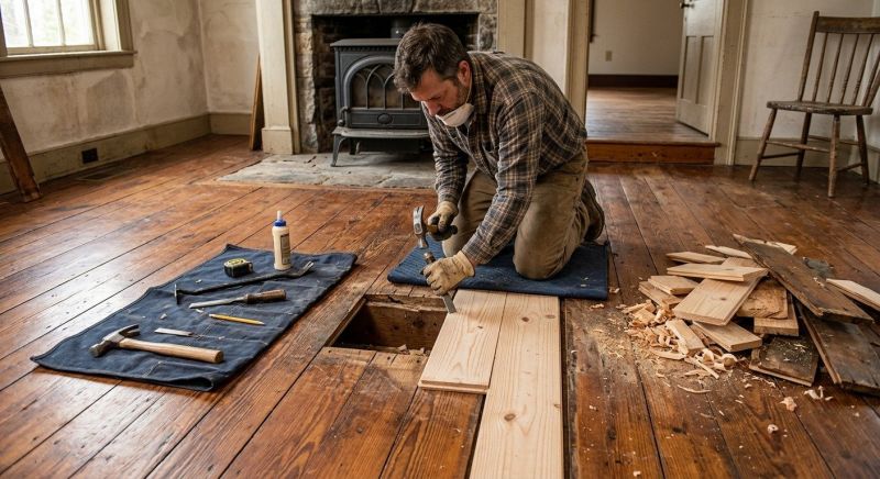 Wood Floor Repair in Littleton, CO