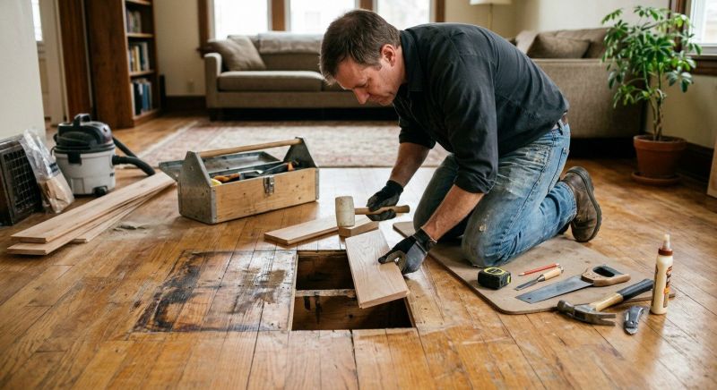 Wood Floor Repair in Wheat Ridge, CO