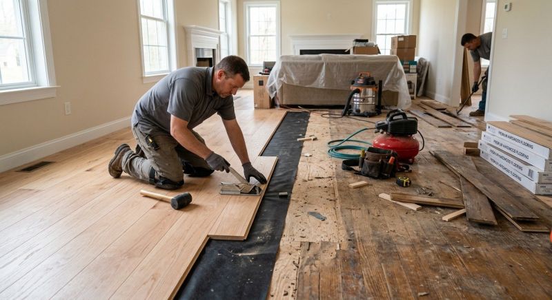 Wood Floor Replacement in Aurora, CO