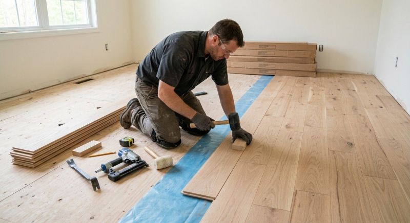 Wood Floor Replacement in Conifer, CO
