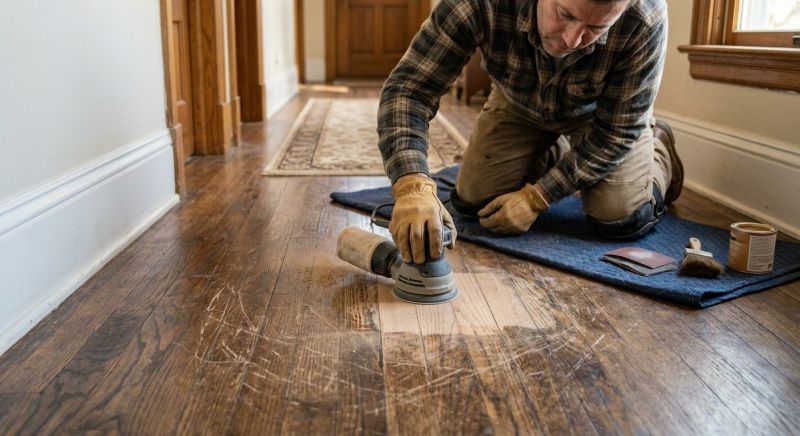 Wood Floor Scratch Repair in Conifer, CO