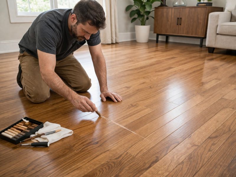 Wood Floor Scratch Repair in Indian Hills, CO