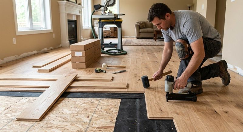 Wood Flooring Installation in Parker, CO